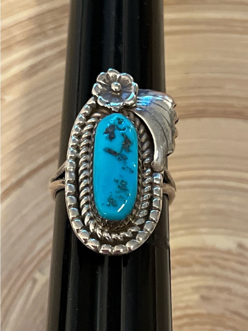 Vintage Navajo Turquoise Ring